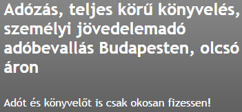 Adóokos Könyvelőiroda