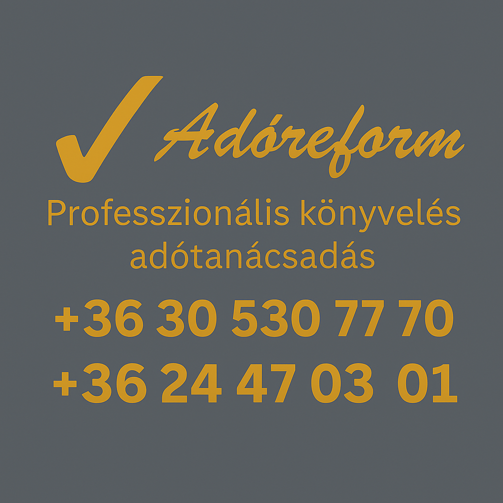 Adóreform Kft. - könyvelés - adótanácsadás - könyvvizsgálat – több mint 25 éves szakmai tapasztalattal - szakmai felelősség biztosítással - Dunaharaszti - Szigetszentmiklós - Taksony