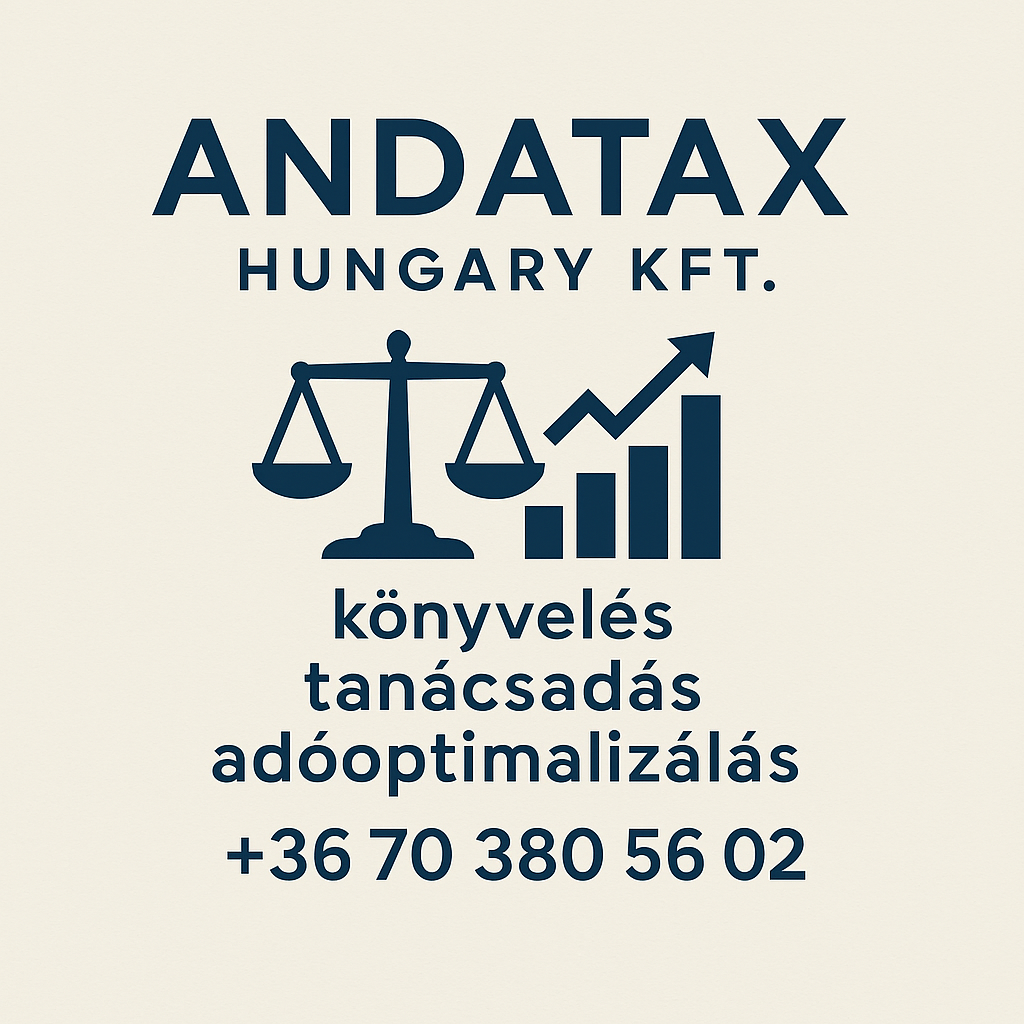 Andatax Hungary Kft. - teljeskörű könyvelés - adótancsadás - Keleti pályaudvar közelében - a metrótól 2 percre!