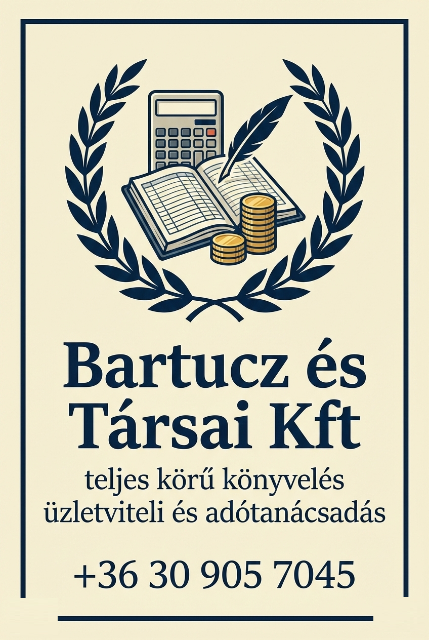 Bartucz és Társai Kft. - teljeskörű könyvelés - üzletviteli és adótanácsadás - nagy szakmai tapasztalattal - Szolnok