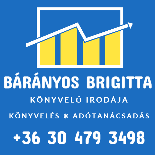 Bárányos Brigitta Könyvelő irodája – teljes körű könyvelés – bérszámfejtés – adótanácsadás – végelszámolásban - felszámolásban való közreműködés.