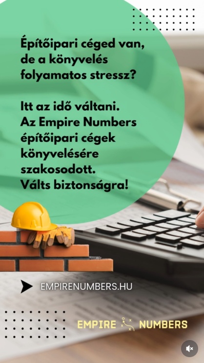 Empire Numbers Könyvelő Iroda – teljes körű számviteli szolgáltatás – könyvelés – adótanácsadás - építőipari cégek könyvelésének specialistája! - Borsod-Abaúj-Zemplén vármegye
