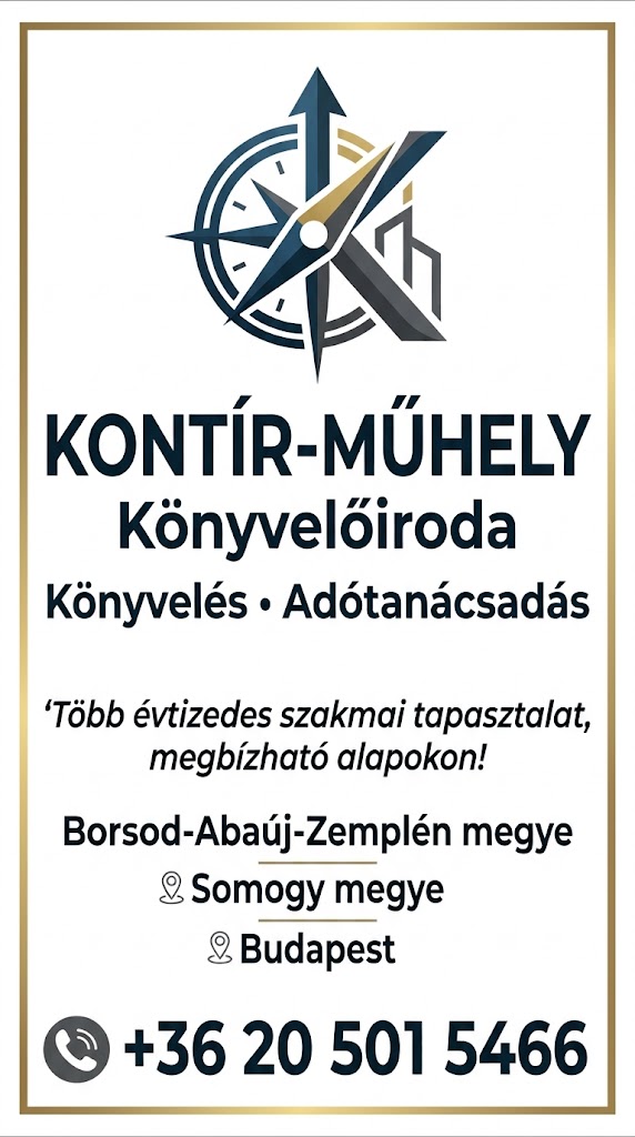 KONTÍR-MŰHELY Könyvelőiroda - Méra - Borsod-Abaúj-Zemplén megye