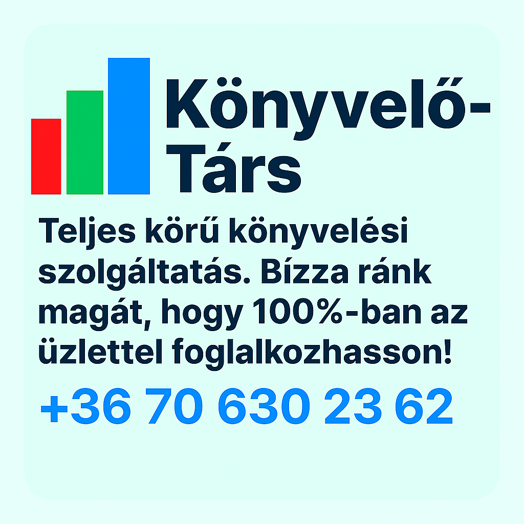 Könyvelő-Társ Kft. - könyvelés - bérszámfejtés - adótanácsadás - XIII. kerület - Újlipótváros