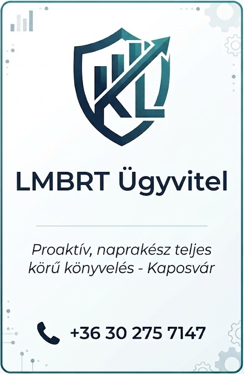 LMBRT Ügyvitel – teljeskörű - proaktív – precíz könyvelés – tanácsadás - Kaposvár
