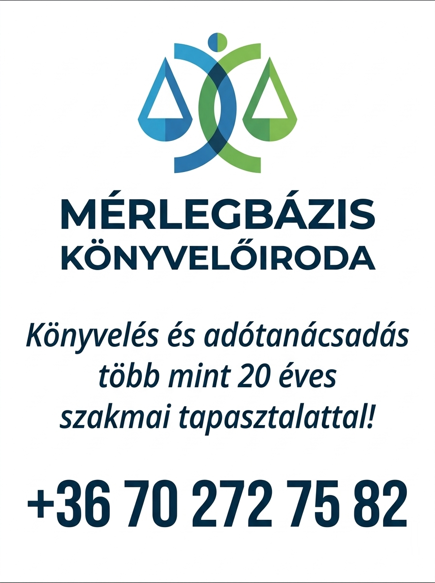 Mérlegbázis könyvelőiroda - Ön a sikerre fókuszál, a számokat mi egyensúlyban tartjuk - teljes körű könyvelés - adótanácsadás!