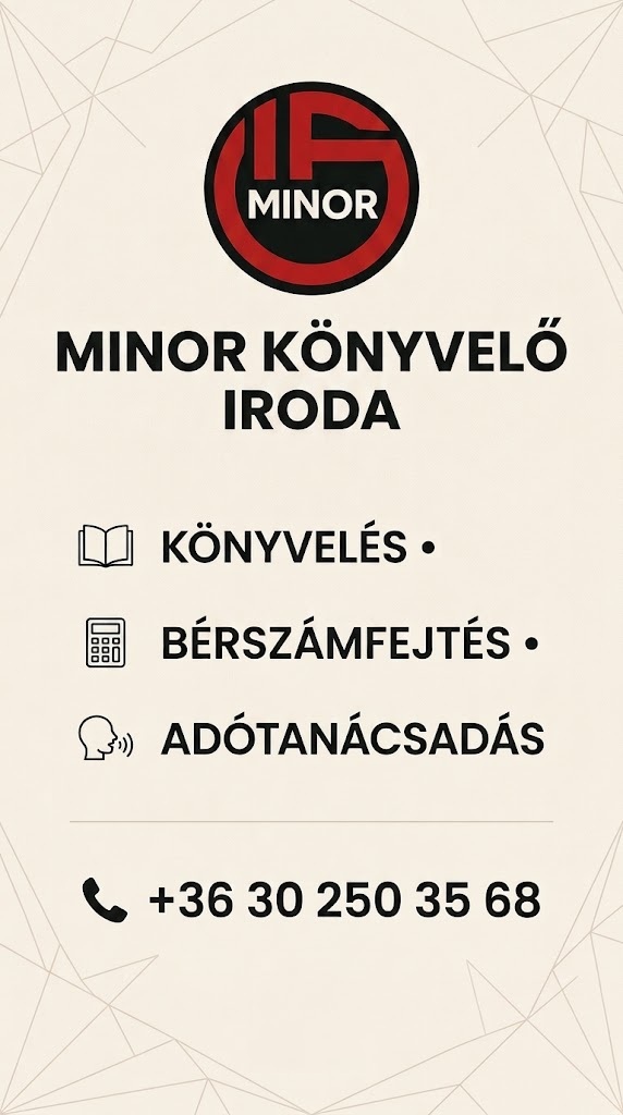 Minor Könyvelő Iroda - IV. kerület agglomeráció