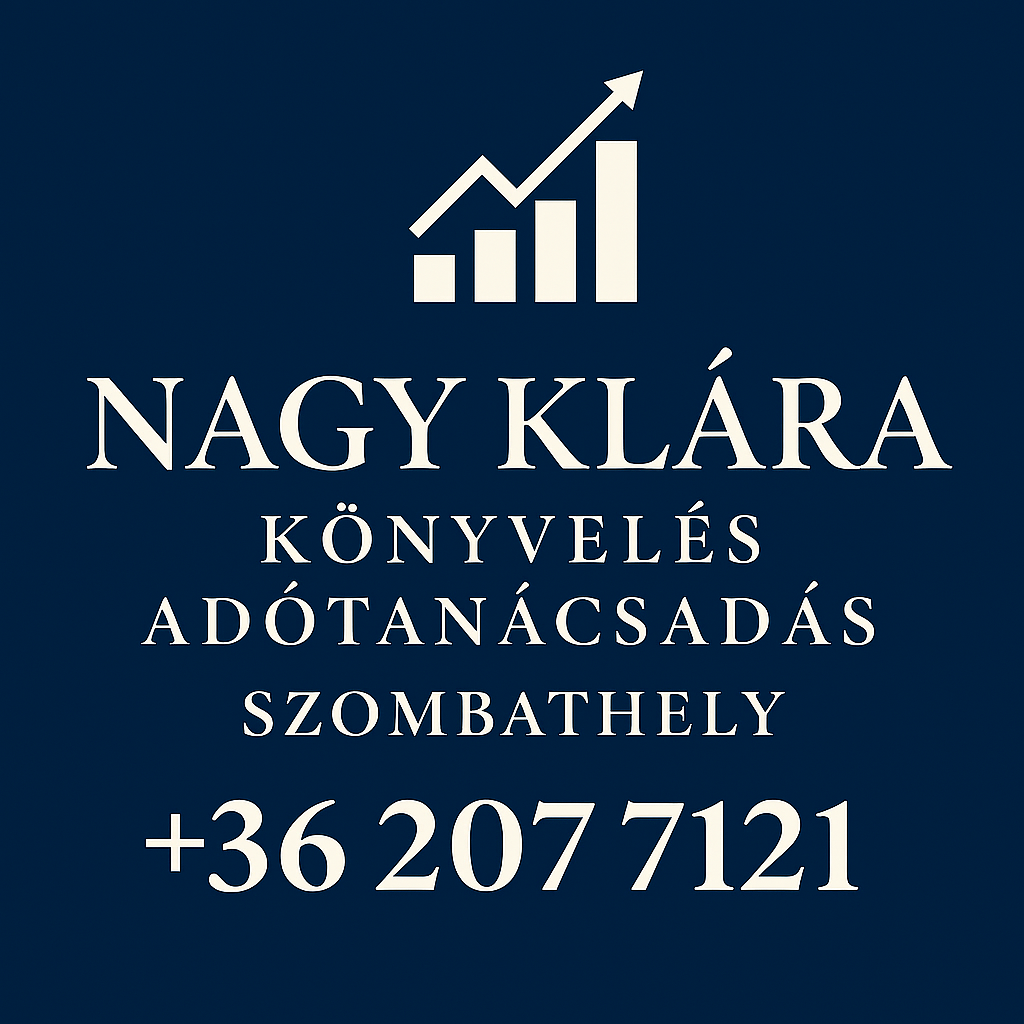 Nagy Klára Könyvelő Iroda - könyvelés - bérszámfejtés - adótanácsadás - NAV - TB képviselet - Szombathely központjában!