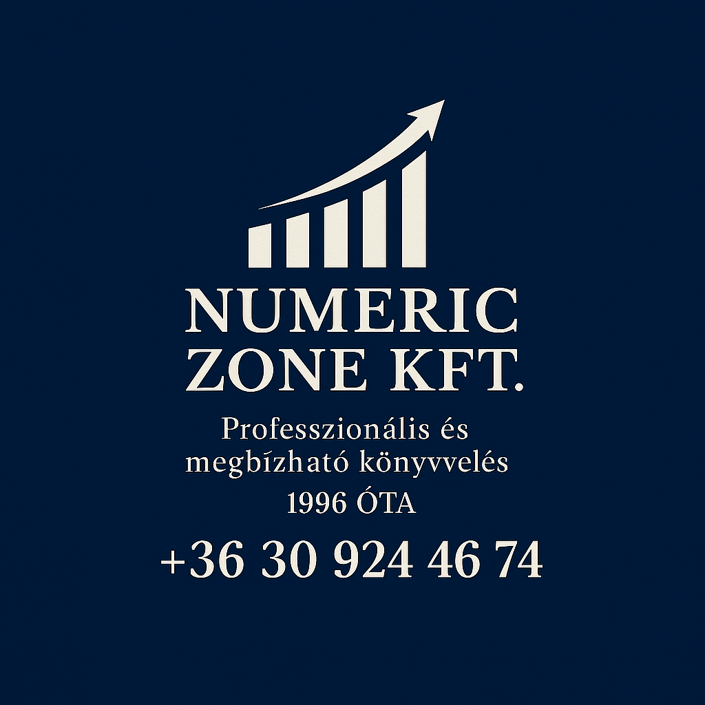 NUMERIC ZONE Kft. - A különleges adó-, könyvelési és könyvvizsgálati kérdések specialistája – könyvelés – adótanácsadás  – könyvvizsgálat - Sipos Krisztina bejegyzett igazságügyi adószakértő, kamarai tag könyvvizsgáló vezetésével! - Budapest