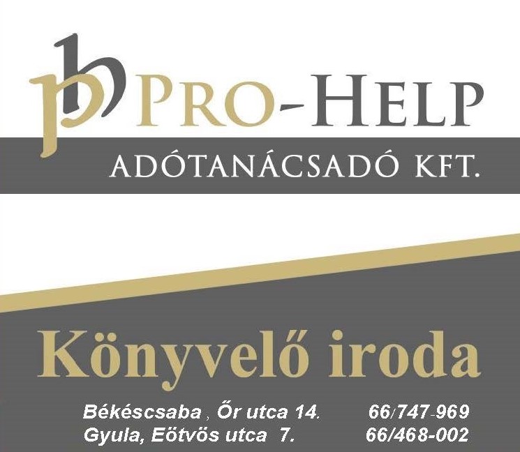 Pro-Help Adótanácsadó Kft. - online könyvelés