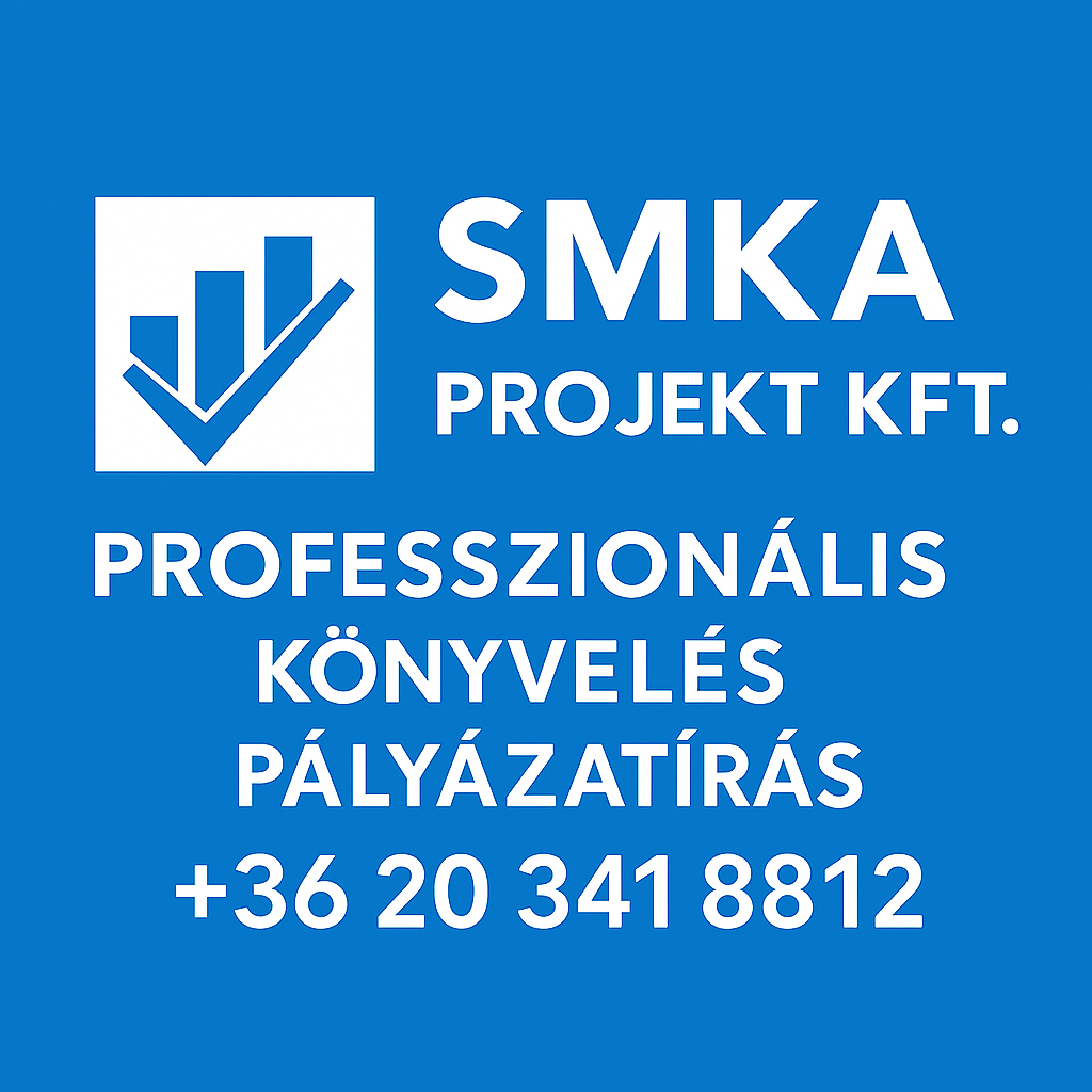 SMKA PROJEKT Kft. - teljeskörű könyvelés – bérszámfejtés - adótanácsadás – pályázatírás - Pest megye