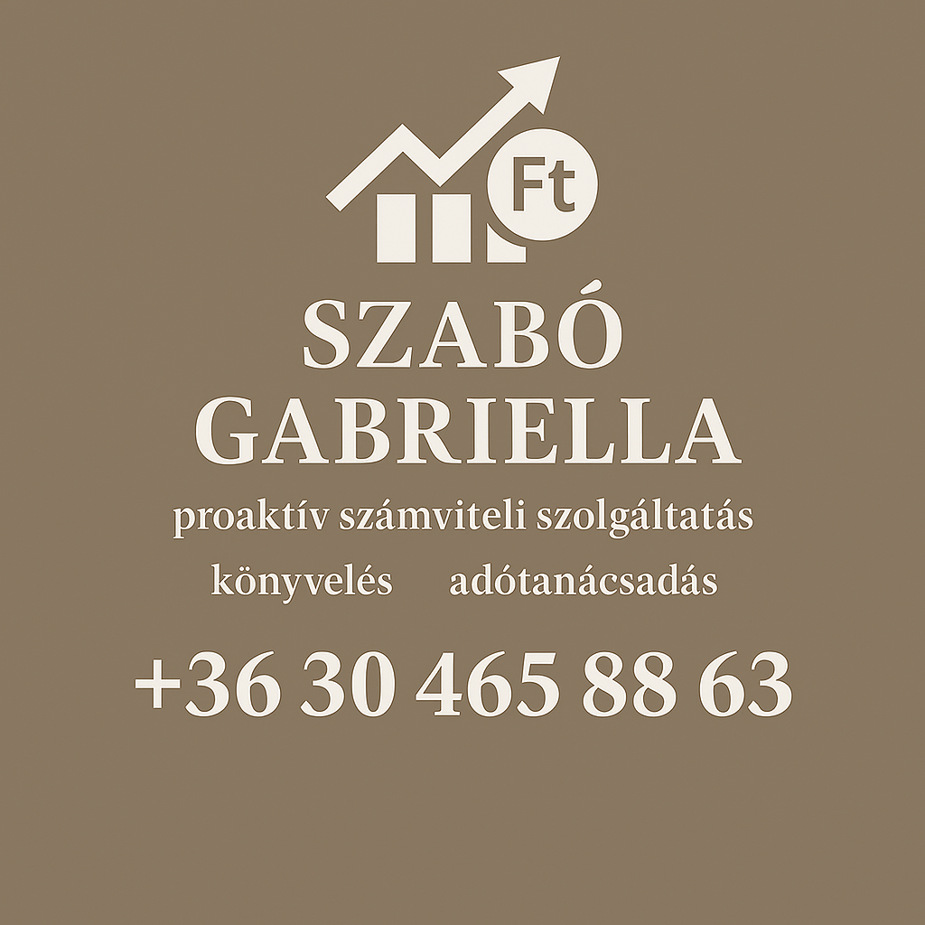 Szabó Gabriella Könyvelő Iroda - több mint 20 éves szakmai tapasztalattal - kis, -és közepes vállalkozások részére - teljes körű könyvelés - XV. kerület 