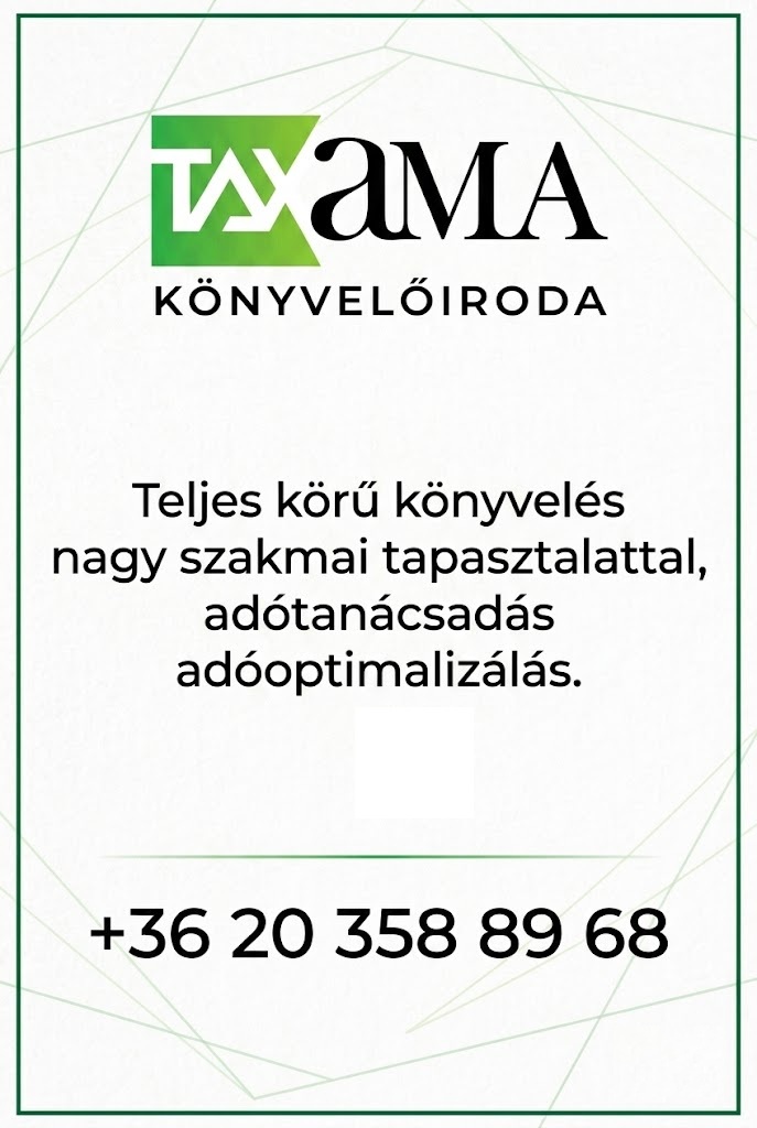 Taxama Könyvelő Iroda - Színvonalas, komplex könyvelési szolgáltatás!