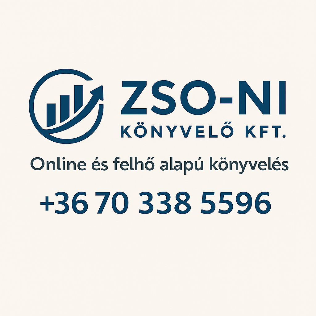 ZSO-NI KÖNYVELŐ Kft. - ONLINE könyvelés